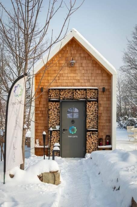 Tiny Haus Auf Idyllischem Grundstueck Im Rittergut Villa Klipphausen Eksteriør billede